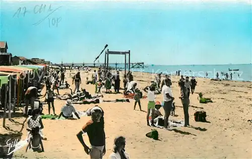 AK / Ansichtskarte Chatelaillon Plage Plage vers le Jetee Chatelaillon Plage