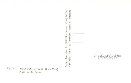 AK / Ansichtskarte Rochefort_sur_Mer Place de la Paste Rochefort_sur_Mer