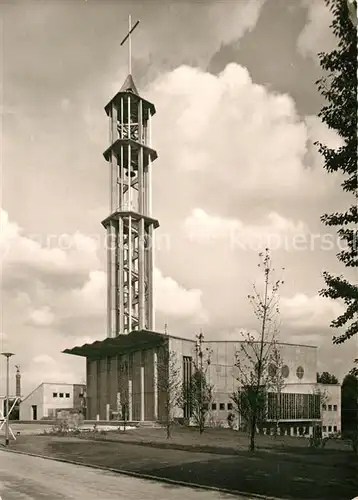 AK / Ansichtskarte Berlin Kaiser Friedrich Gedaechnis Kirche Hansaviertel Berlin