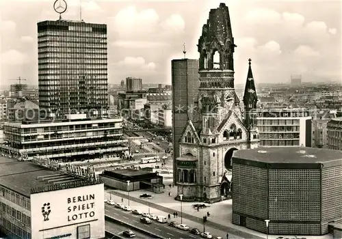 AK / Ansichtskarte Berlin Europa Center Gedaechtniskirche Taunzien Berlin