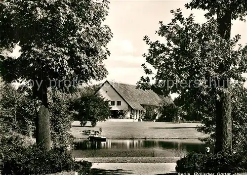 AK / Ansichtskarte Tiergarten_Berlin Englischer Garten  Tiergarten Berlin