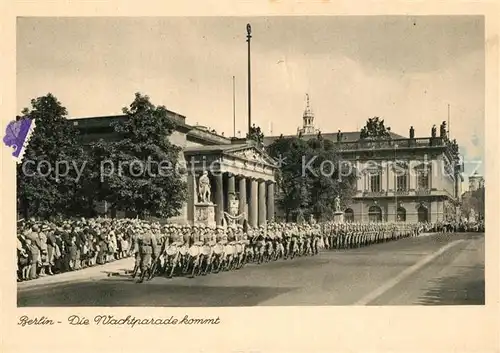 AK / Ansichtskarte Berlin Wachtparade Zeughaus Neue Wache  Berlin