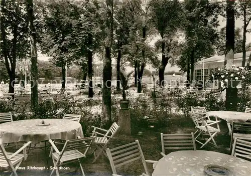AK / Ansichtskarte Berlin Haus Ritzhaupt Sommergarten Schildhorn Berlin