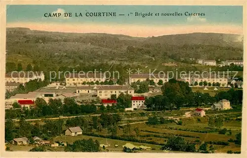 AK / Ansichtskarte Camp_de_la_Courtine 1re Brigade et nouvelles casernes Camp_de_la_Courtine