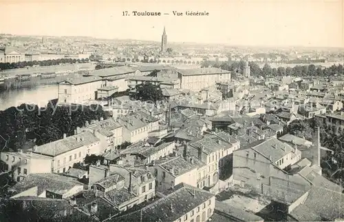 AK / Ansichtskarte Toulouse_Haute Garonne Vue generale Toulouse Haute Garonne