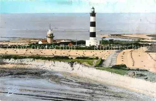 AK / Ansichtskarte Ile_d_Oleron Phare de Chassiron vue aerienne Ile_d_Oleron