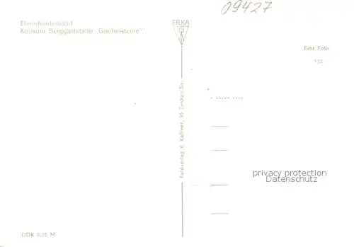 AK / Ansichtskarte Ehrenfriedersdorf_Erzgebirge Konsum Berggaststaette Greifensteine Ehrenfriedersdorf