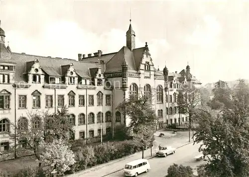 AK / Ansichtskarte Frankenberg_Sachsen Fachschule fuer Staatswissenschaft Aussenstelle Dr Kurt Fischer Frankenberg Sachsen