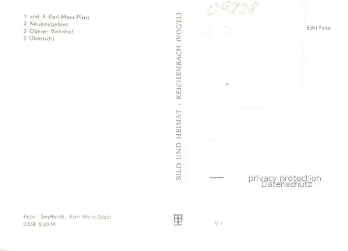 AK / Ansichtskarte Wittgensdorf Karl Marx Platz Neubaugebiet Bahnhof uebersicht Wittgensdorf