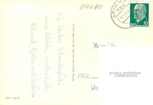 AK / Ansichtskarte Colditz Blick ueber die Mulde Schloss Markt Altstadt Colditz