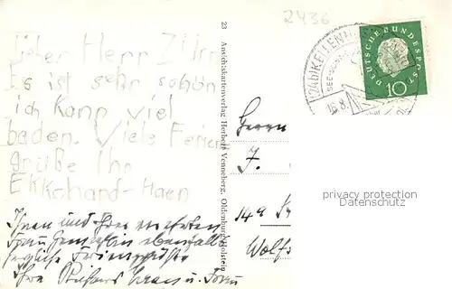 AK / Ansichtskarte Kellenhusen_Ostseebad Strandpartie Kellenhusen_Ostseebad