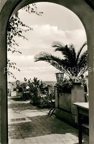 AK / Ansichtskarte Groemitz_Ostseebad Blick durchs Tor Groemitz_Ostseebad