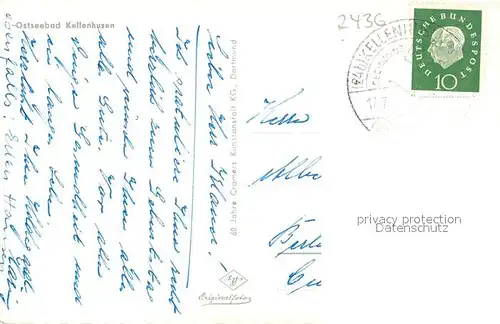 AK / Ansichtskarte Kellenhusen_Ostseebad Strandpartie Kellenhusen_Ostseebad