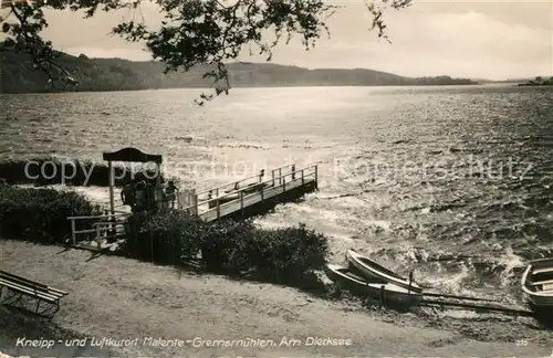 AK / Ansichtskarte Malente Gremsmuehlen Am Diecksee Malente Gremsmuehlen