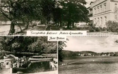 AK / Ansichtskarte Malente Gremsmuehlen Hotel Dieksee Malente Gremsmuehlen