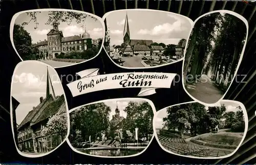 AK / Ansichtskarte Eutin Schloss Kirche Lindenallee Schwanenteich Eutin