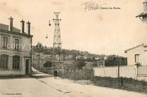 AK / Ansichtskarte Frouard Chemin des Ecoles Frouard