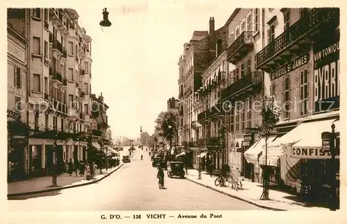 AK / Ansichtskarte Vichy_Allier Avenue du Pont Vichy Allier