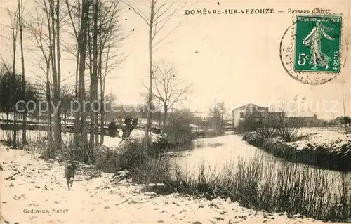 AK / Ansichtskarte Domevre sur Vezouze Winterlandschaft Domevre sur Vezouze