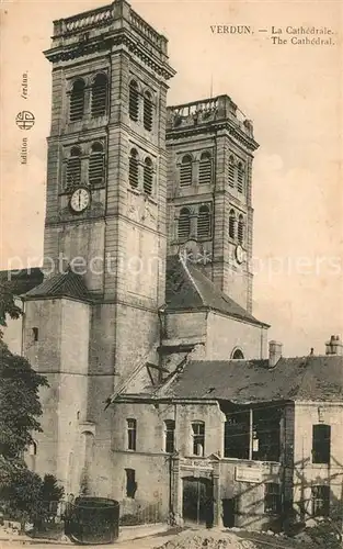 AK / Ansichtskarte Verdun_Meuse La Cathedrale Verdun Meuse