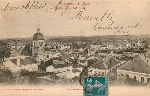 AK / Ansichtskarte Vaucouleurs Panorama Kirche Vaucouleurs