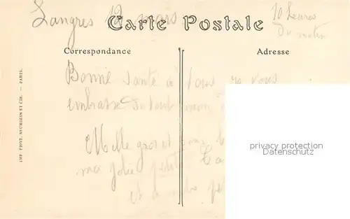 AK / Ansichtskarte Langres Panorama Route de Corley Langres