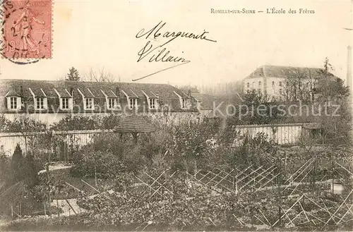 AK / Ansichtskarte Romilly sur Seine Ecole des Freres Romilly sur Seine