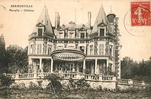 AK / Ansichtskarte Hermonville Schloss Hermonville