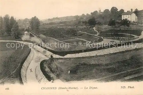 AK / Ansichtskarte Charmes_Langres Digue  Charmes_Langres
