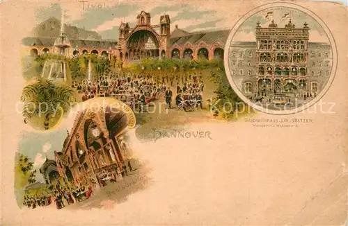 AK / Ansichtskarte Hannover Tivoli Restaurant Hannover