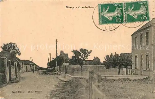 AK / Ansichtskarte Nancy_Lothringen Grande Rue Nancy Lothringen
