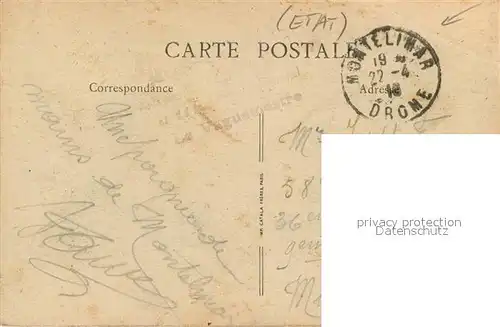 AK / Ansichtskarte Montelimar Cafe du Commerce Montelimar