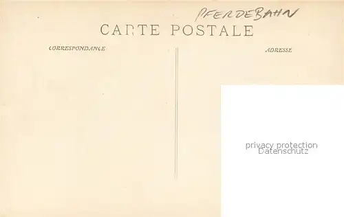 AK / Ansichtskarte Avignon_Vaucluse Pferdebahn Felix Jahn Avignon Vaucluse