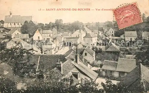 AK / Ansichtskarte Saint Antoine du Rocher Panorama Saint Antoine du Rocher