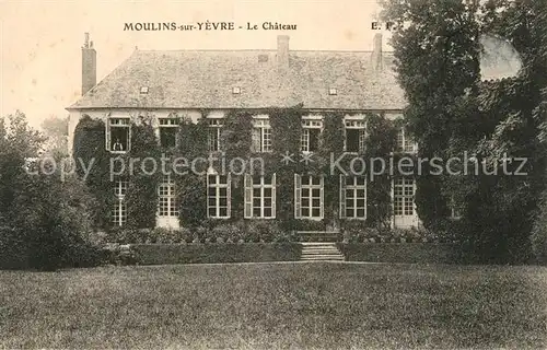 AK / Ansichtskarte Moulins sur Yevre Chateau Moulins sur Yevre