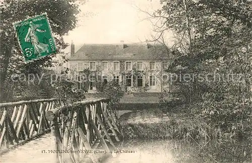 AK / Ansichtskarte Moulins sur Yevre Chateau Moulins sur Yevre