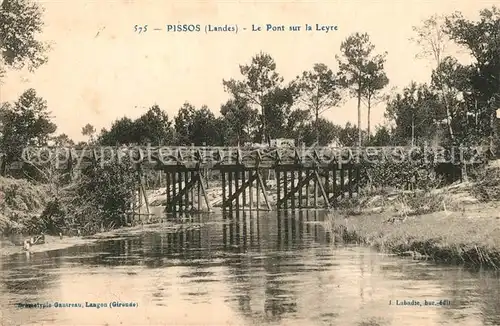 AK / Ansichtskarte Pissos Pont sur la Leyre Pissos