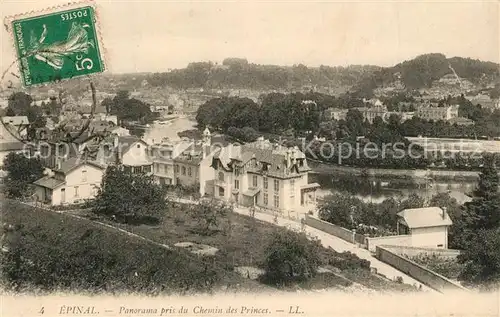 AK / Ansichtskarte Epinal_Vosges Panorama Chemin des Princes Epinal Vosges