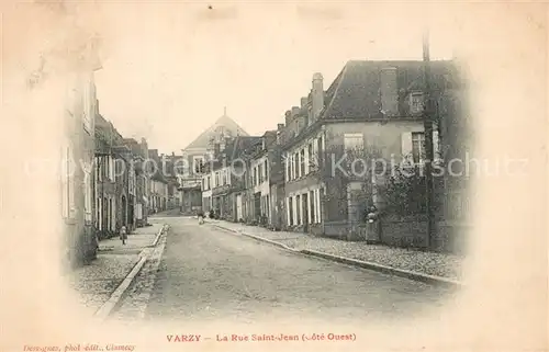 AK / Ansichtskarte Varzy Rue Saint Jean Varzy