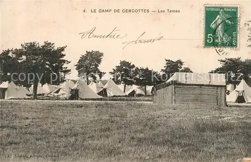 AK / Ansichtskarte Cercottes Le Camp les Tenies Cercottes
