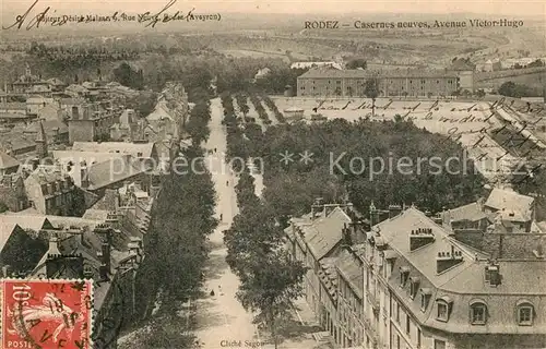 AK / Ansichtskarte Rodez Casernes neuves Avenue Victor Hugo Rodez
