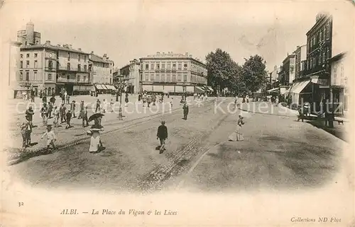 AK / Ansichtskarte Albi_Tarn La Place du Vigan les Lices Albi_Tarn