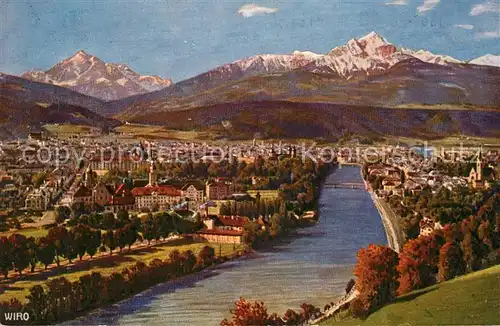 AK / Ansichtskarte Verlag_WIRO_Wiedemann_Nr. 2259 Innsbruck von der Weiherburg 