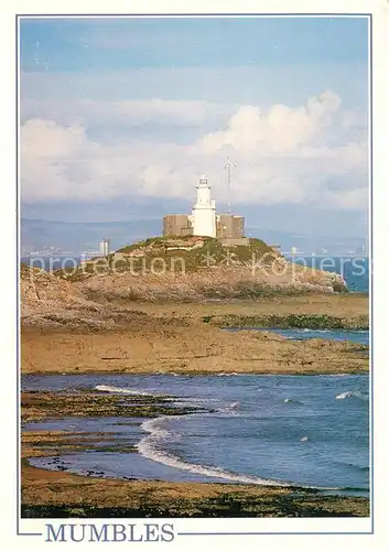 AK / Ansichtskarte Leuchtturm_Lighthouse Mumbles Head West Glamorgan 