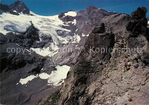 AK / Ansichtskarte Gletscher Massif des Ecrins Glacier de Seguret  