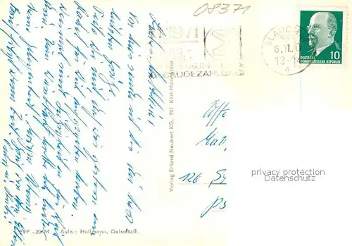 AK / Ansichtskarte Glauchau Robert Koch Siedlung VdN Ehrenmal Krankenhaus Schloss Kurheim Glauchau