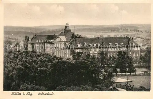 AK / Ansichtskarte Moelln_Lauenburg Zollschule Moelln_Lauenburg