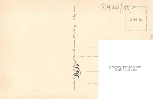 AK / Ansichtskarte Moelln_Lauenburg Zollschule Moelln_Lauenburg