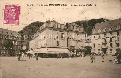 AK / Ansichtskarte La_Bourboule Place de la Victoire La_Bourboule