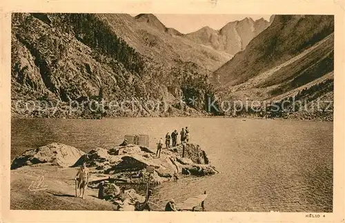 AK / Ansichtskarte Cauterets Le Lac de Gaube Cauterets
